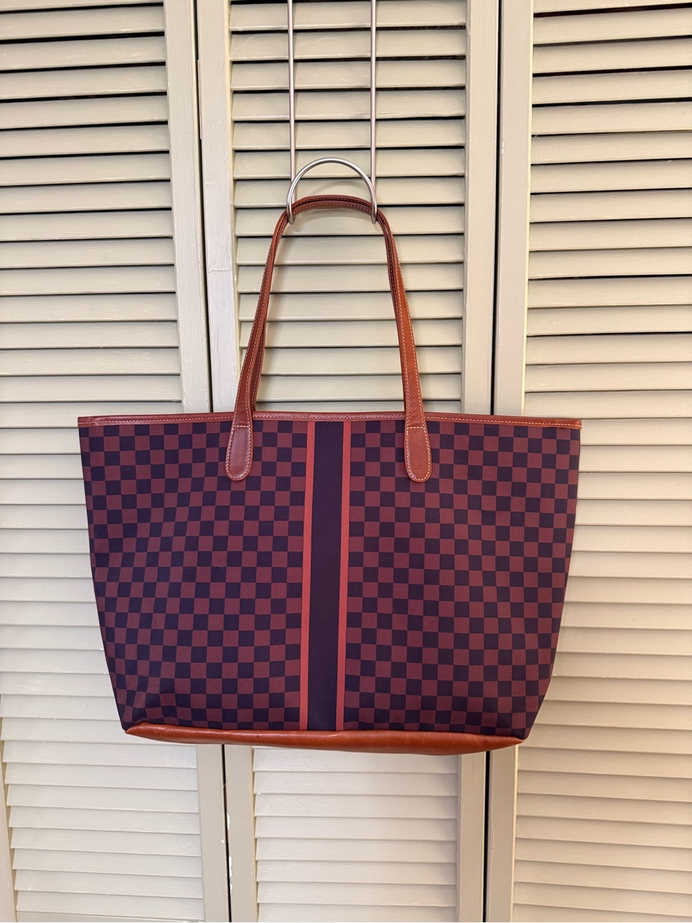 Barrington Gifts St Anne Checkerboard Tote Bag